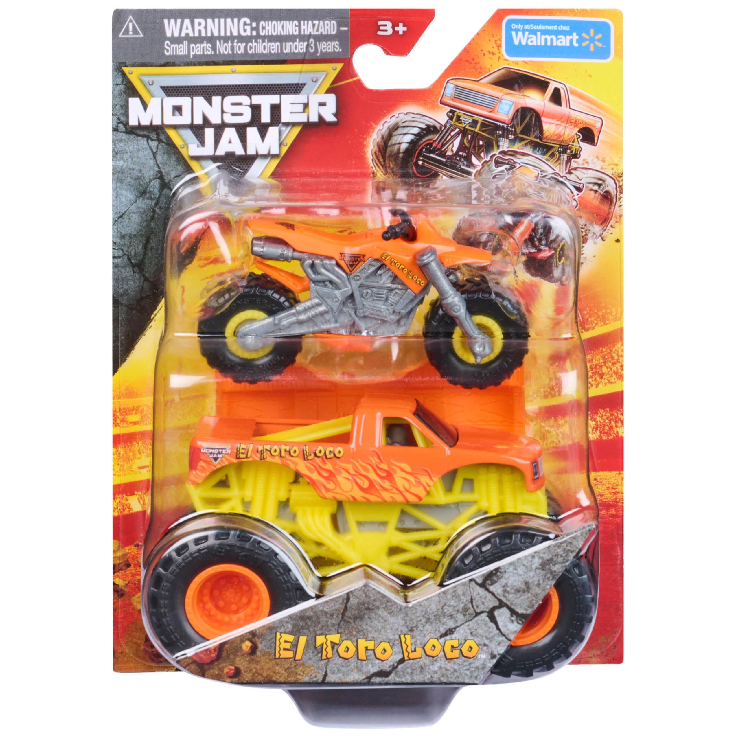 monster jam　El Toro Loco モンスタートラック Amazon.com: Monster Jam, Official El Toro Loco Monster Truck and